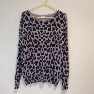 NWT Project Leopard Print Sweater - Size L
